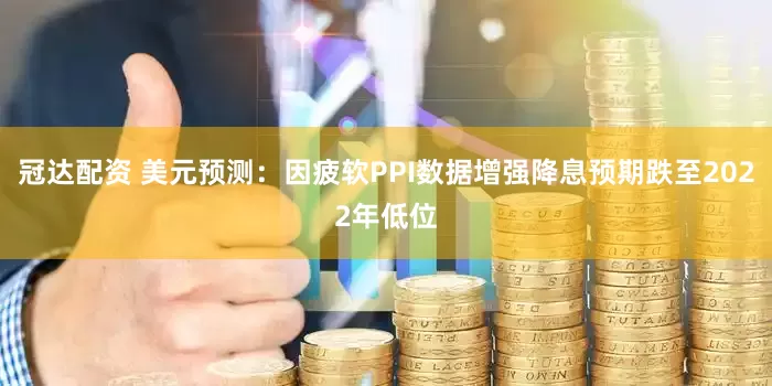 冠达配资 美元预测：因疲软PPI数据增强降息预期跌至2022年低位